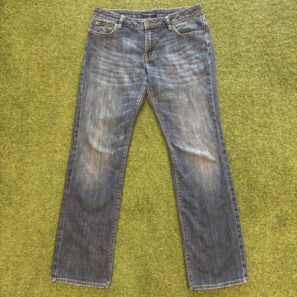 Banana Republic Women’s Jeans Bootcut Classic Flare Leg Blue Denim Size 10